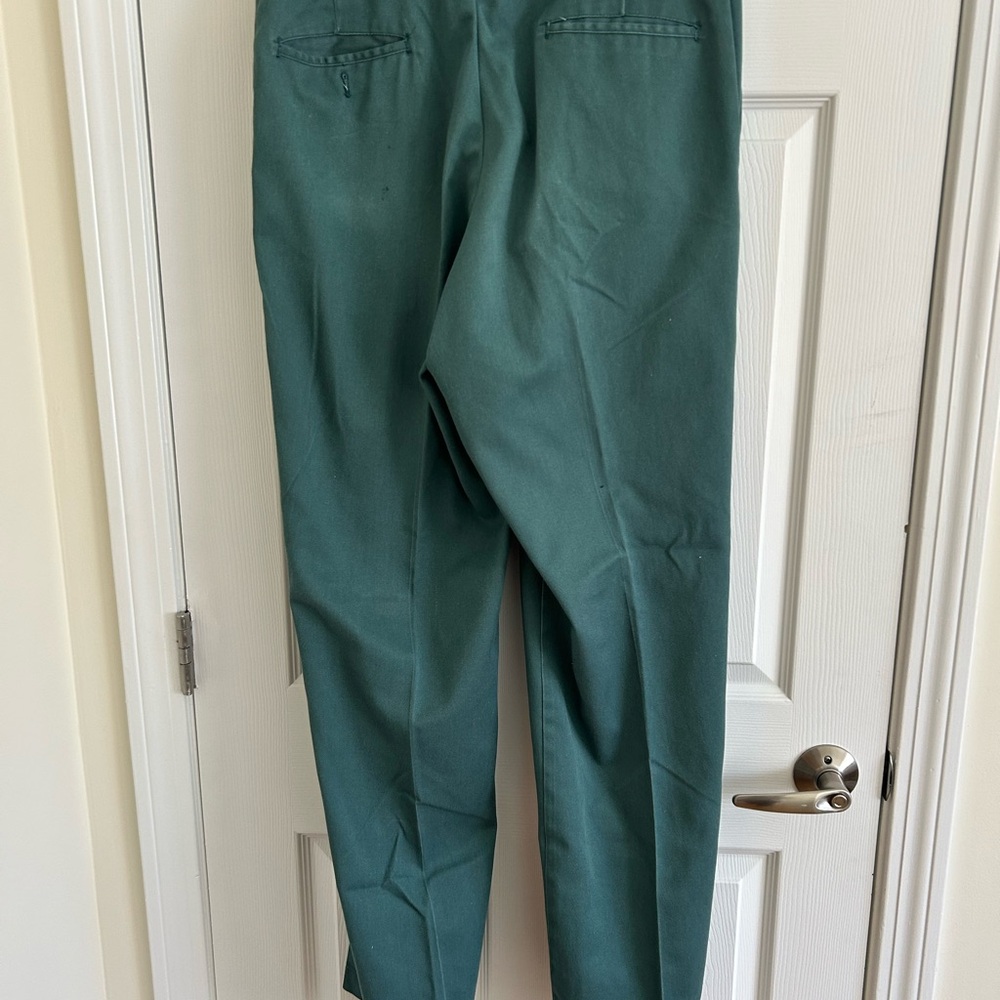 Men's Green Pants - Picture 3 of 4
